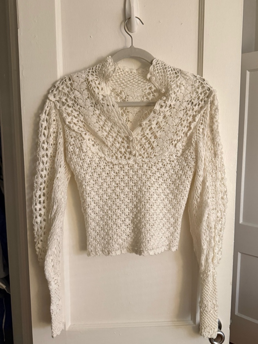 Doen Amity Heirloom Collection Hand Knit Top